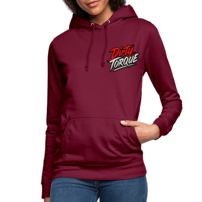 DirtyTorque Eat Sleep Boost Frauen Hoodie - Bordeaux
