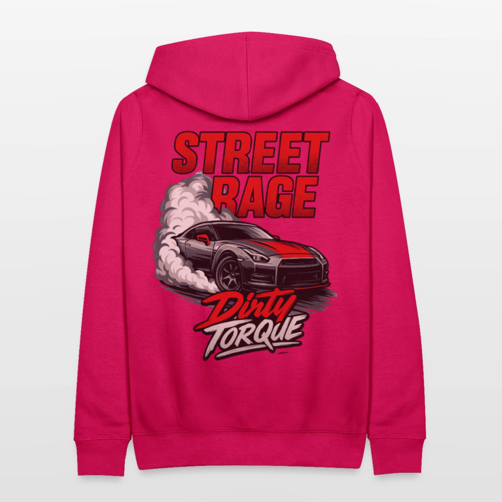 DirtyTorque Street Rage Hoodie Women - dunkles Pink