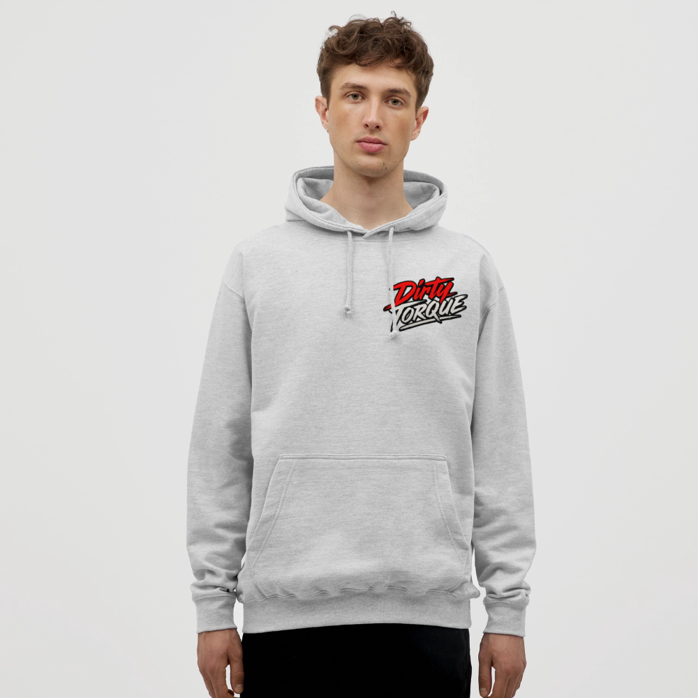 DirtyTorque Eat Sleep Boost Hoodie Unisex - Hellgrau meliert