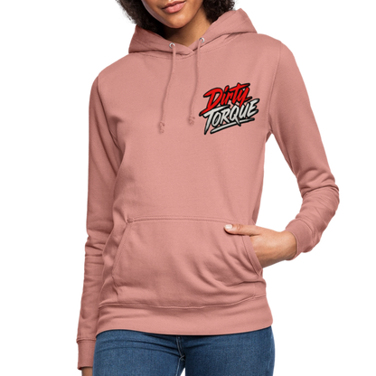 DirtyTorque Eat Sleep Boost Frauen Hoodie - Altrosa