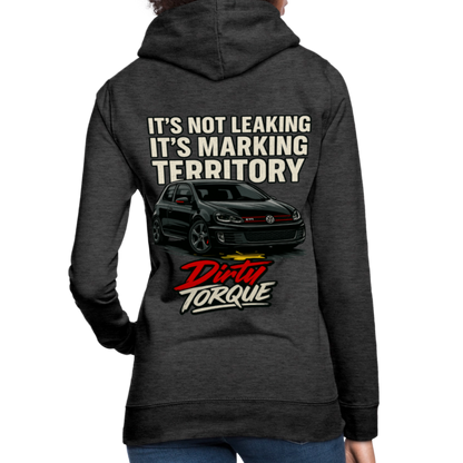 DirtyTorque Leakin' Hoodie Women - Anthrazit