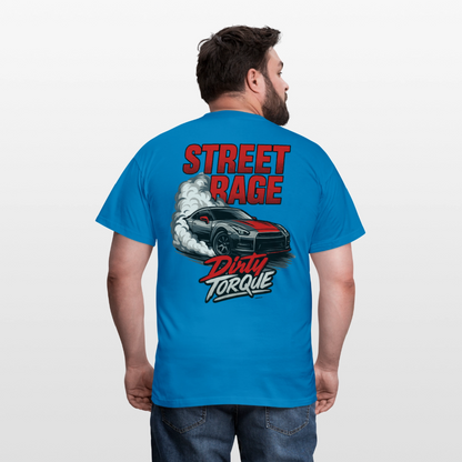 DirtyTorque Street Rage Tee Men - Royalblau