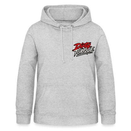 DirtyTorque Eat Sleep Boost Frauen Hoodie - Hellgrau meliert