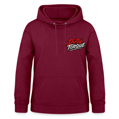 DirtyTorque Eat Sleep Boost Frauen Hoodie - Bordeaux