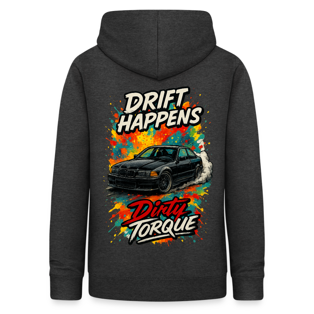 DirtyTorque E36 Drift Frauen Hoodie - Anthrazit