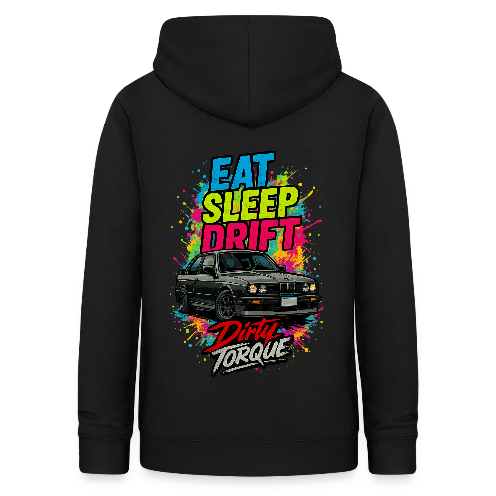 DirtyTorque Eat Sleep Drift Hoodie Women - Schwarz