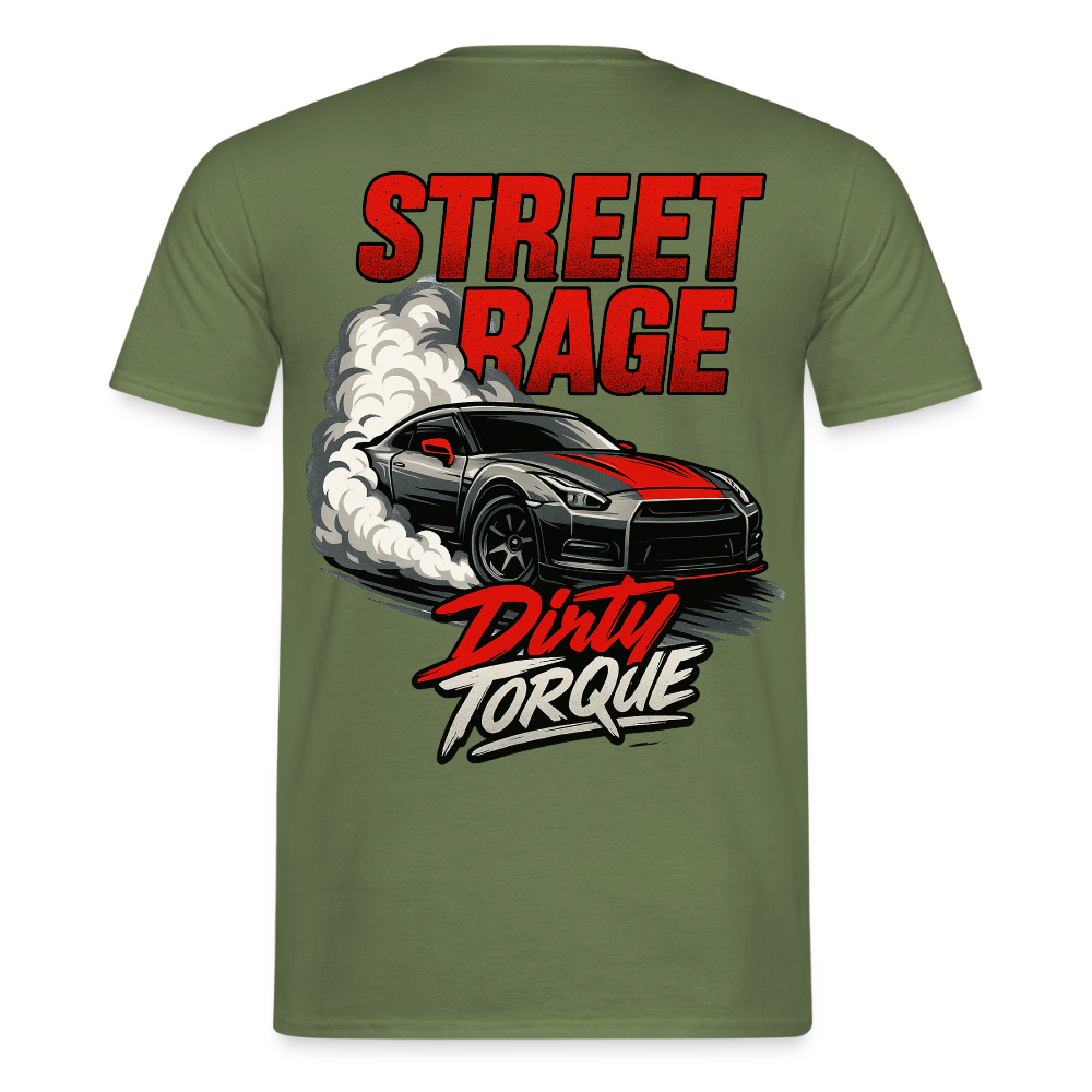 DirtyTorque Street Rage Tee Men - Militärgrün