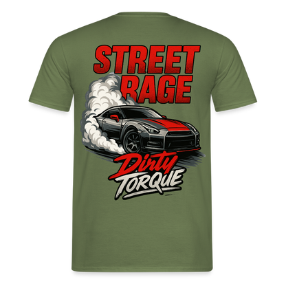DirtyTorque Street Rage Tee Men - Militärgrün