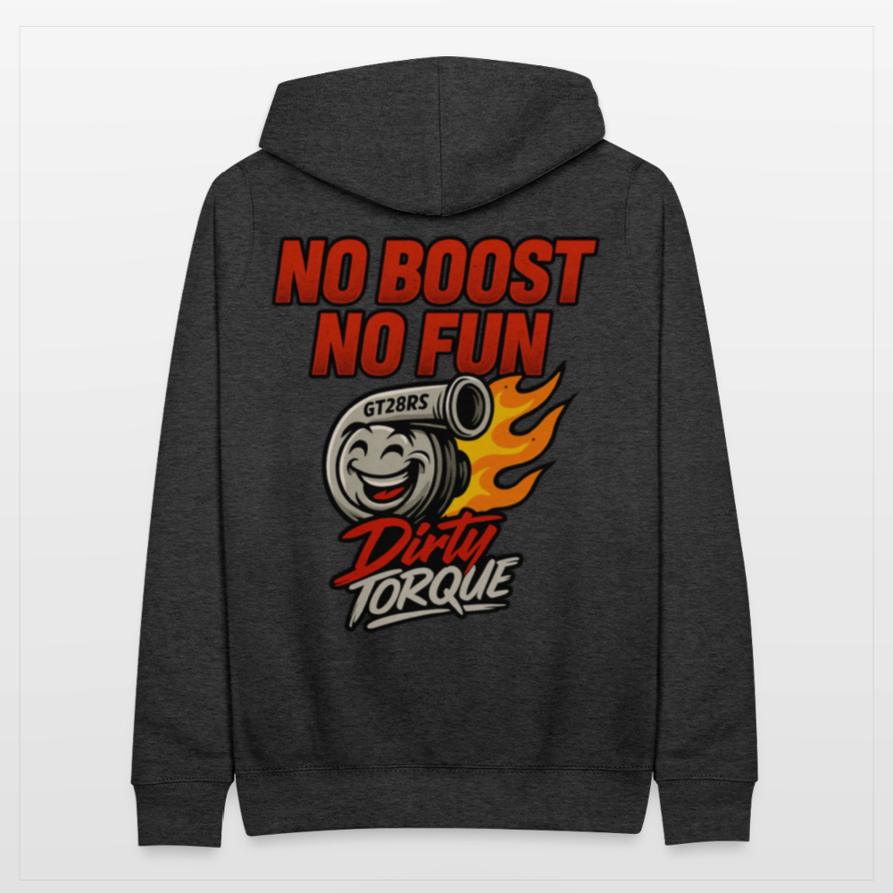 DirtyTorque No Boost No Fun Hoodie Women - Anthrazit