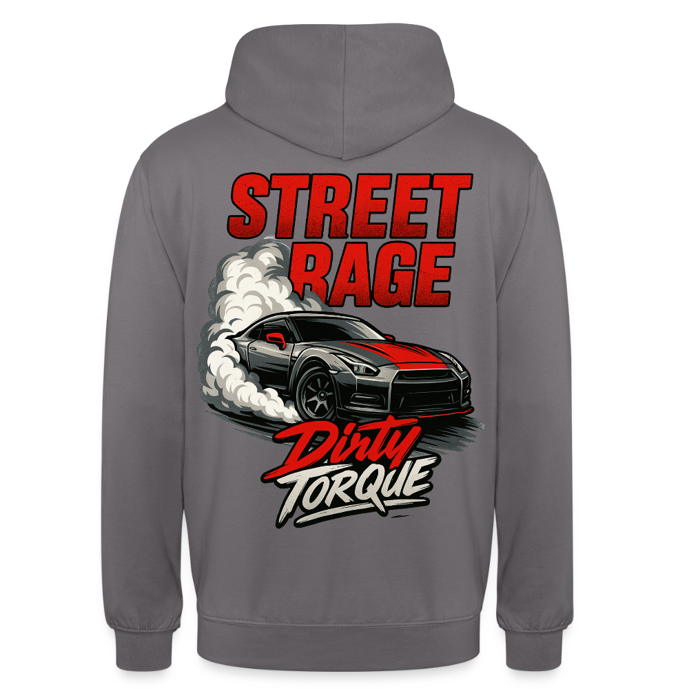 DirtyTorque Street Rage Hoodie Unisex - Mittelgrau