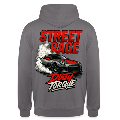 DirtyTorque Street Rage Hoodie Unisex - Mittelgrau