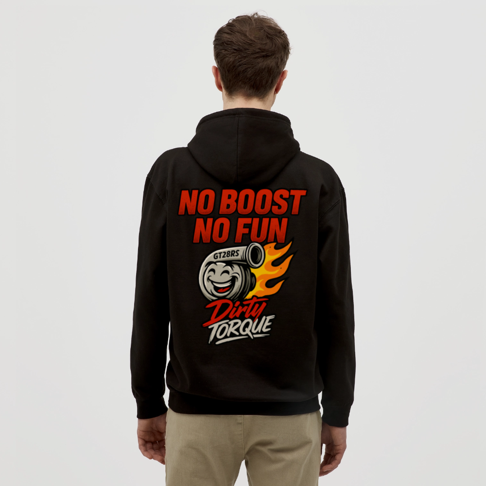 DirtyTorque No Boost No Fun Hoodie Unisex - Schwarz
