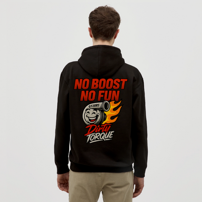 DirtyTorque No Boost No Fun Hoodie Unisex - Schwarz