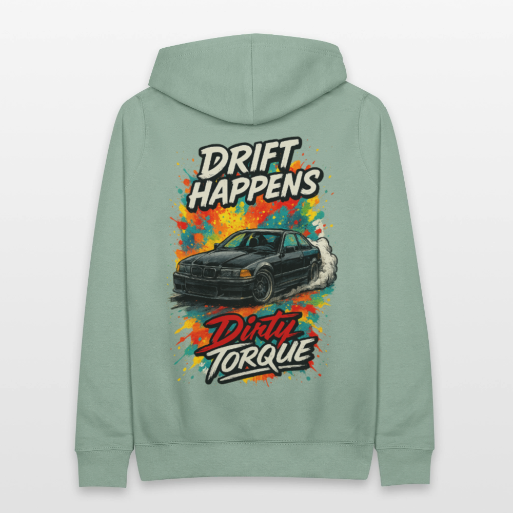 DirtyTorque E36 Drift Frauen Hoodie - Graugrün