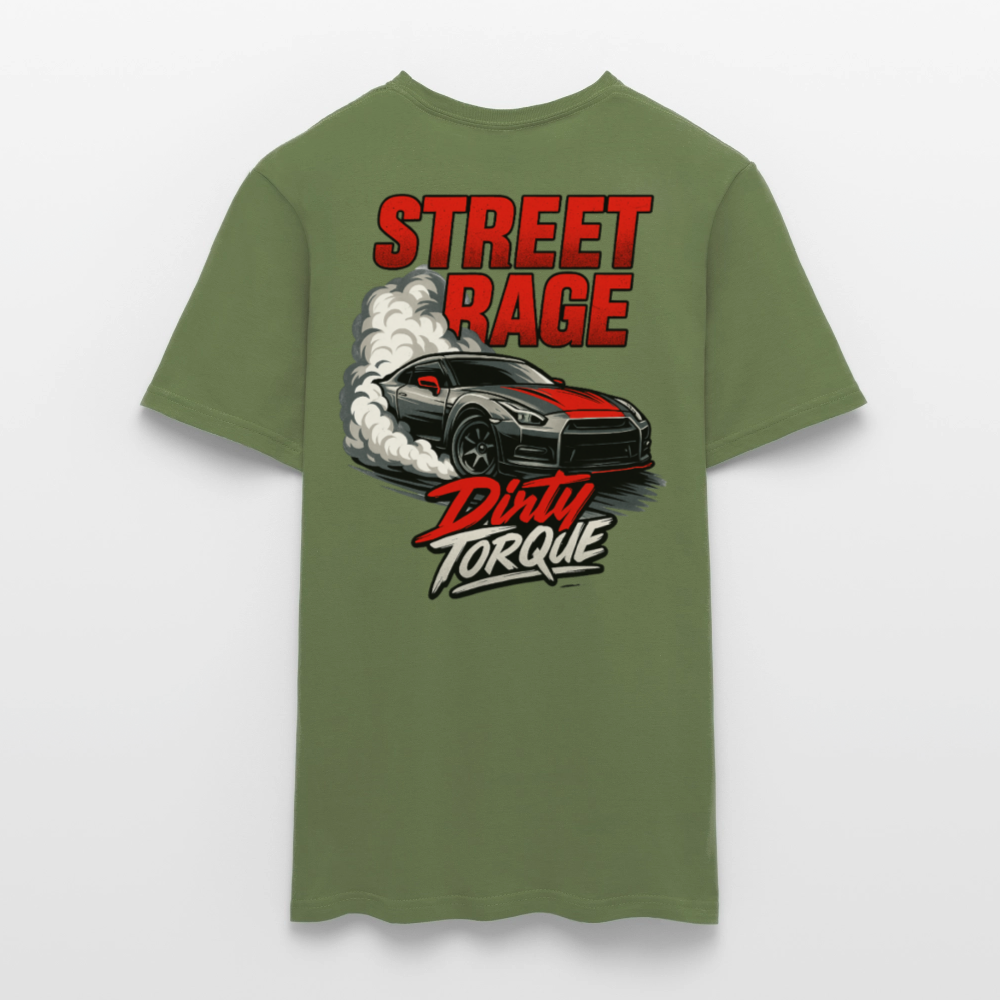 DirtyTorque Street Rage Tee Men - Militärgrün