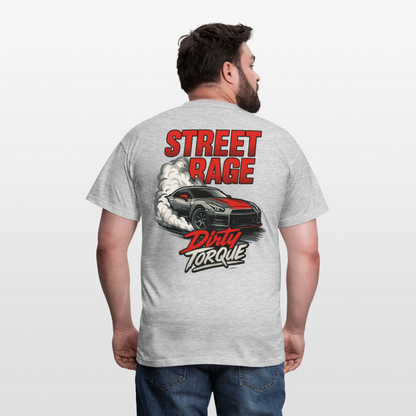 DirtyTorque Street Rage Tee Men - Grau meliert