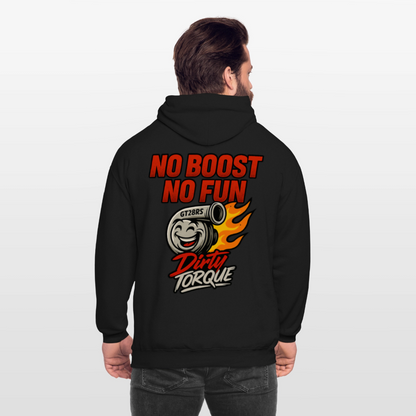 DirtyTorque No Boost No Fun Hoodie Unisex - Schwarz