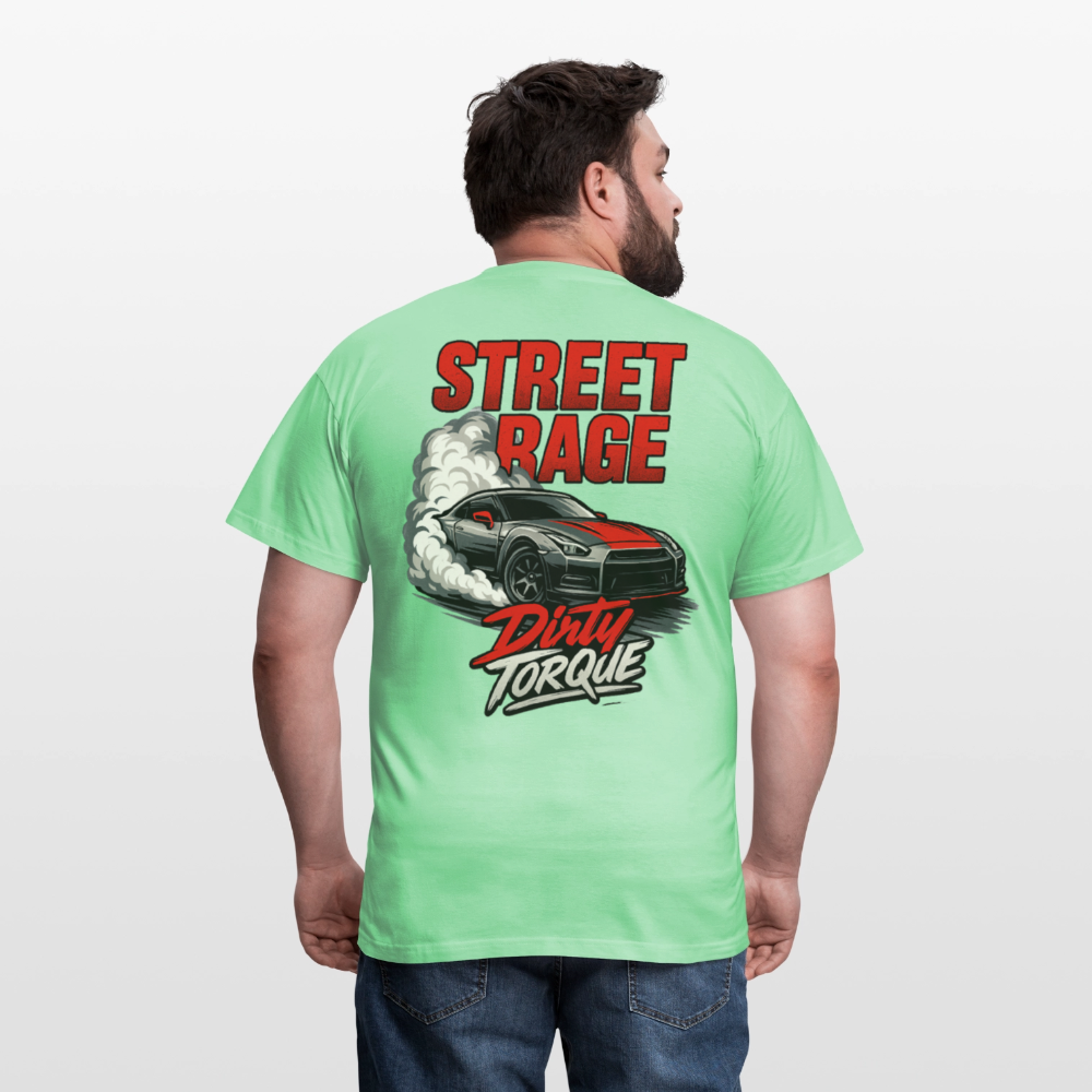 DirtyTorque Street Rage Tee Men - Mintgrün
