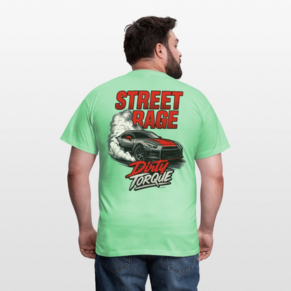 DirtyTorque Street Rage Tee Men - Mintgrün