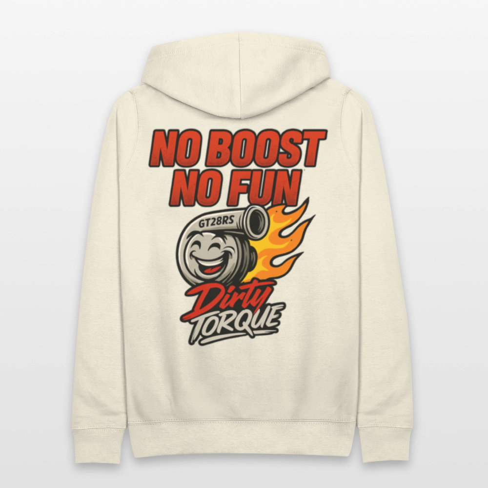 DirtyTorque No Boost No Fun Hoodie Women - Vanille-Milchshake