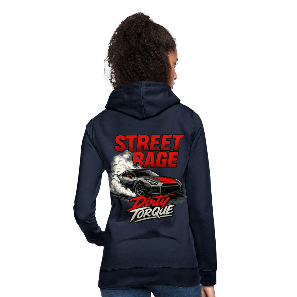 DirtyTorque Street Rage Hoodie Women - Navy