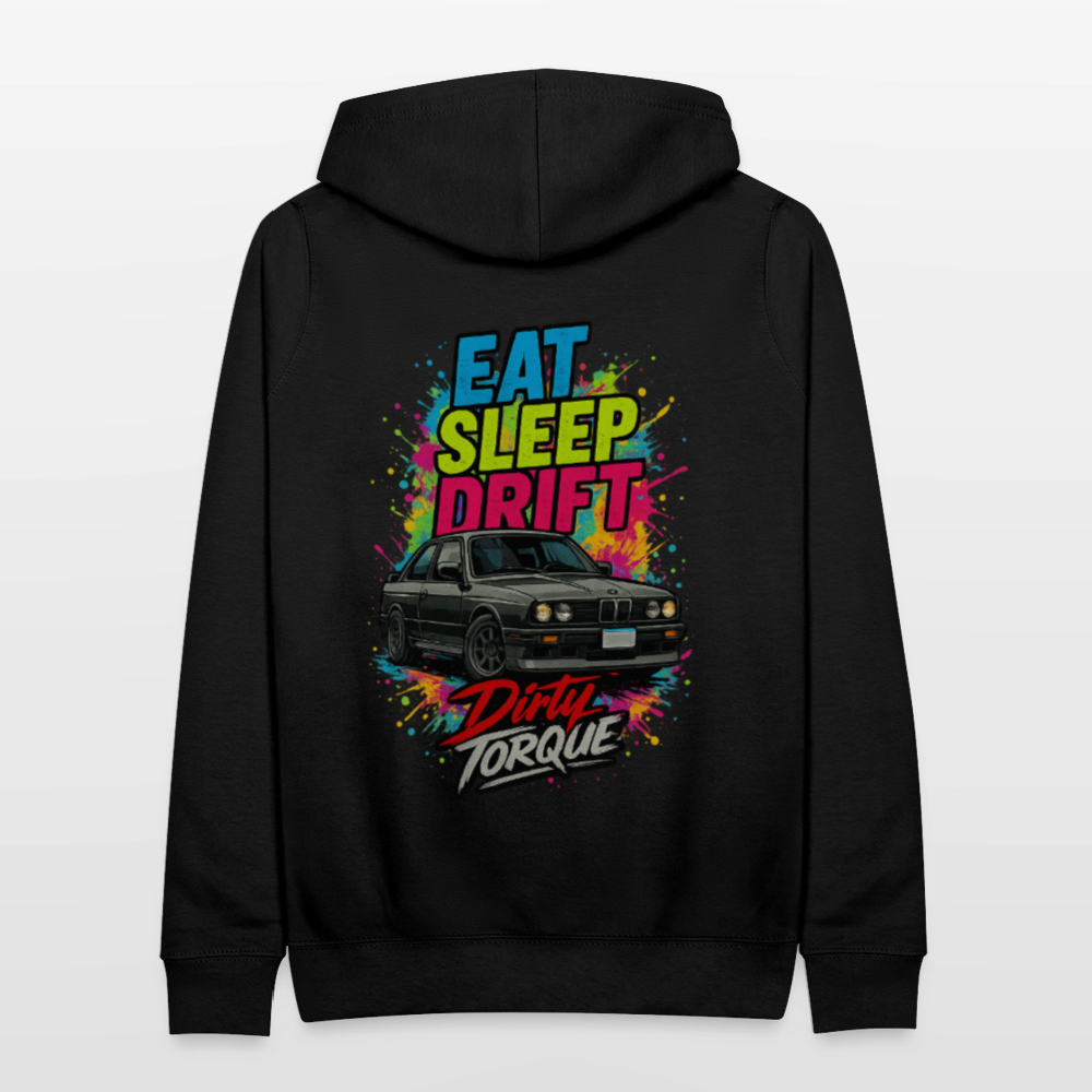 DirtyTorque Eat Sleep Drift Hoodie Women - Schwarz