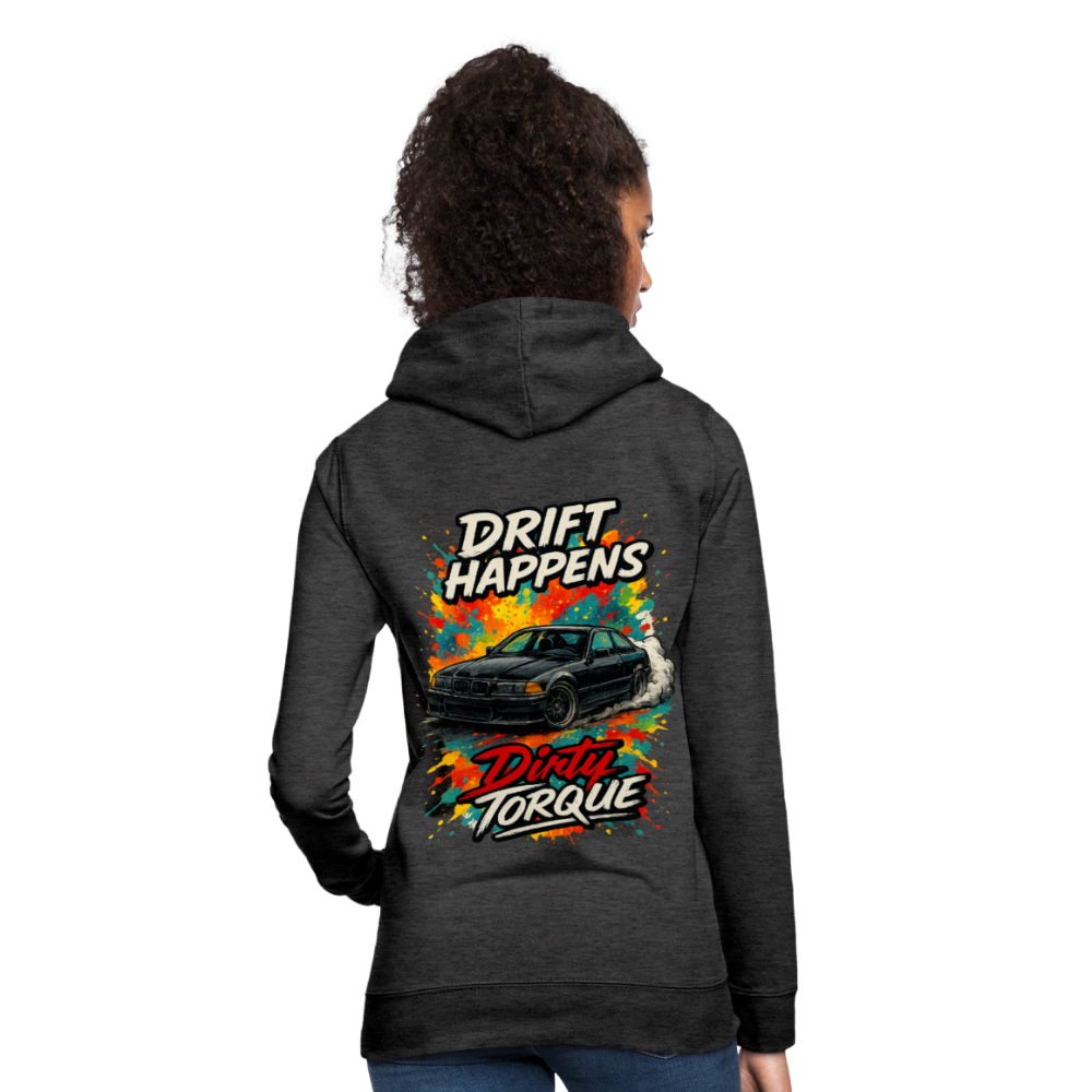 DirtyTorque E36 Drift Frauen Hoodie - Anthrazit