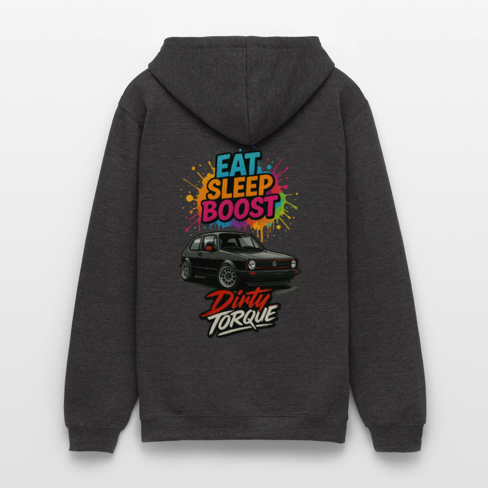 DirtyTorque Eat Sleep Boost Hoodie Unisex - Anthrazit