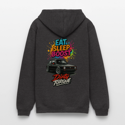 DirtyTorque Eat Sleep Boost Hoodie Unisex - Anthrazit