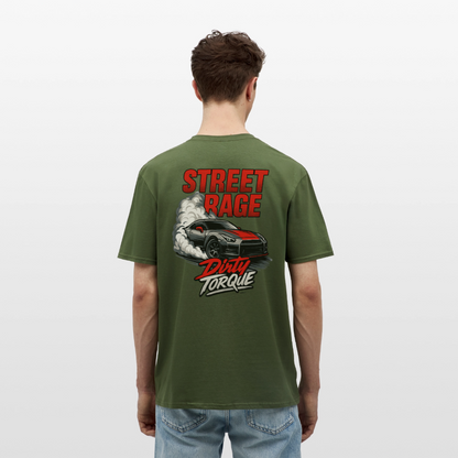 DirtyTorque Street Rage Tee Men - Militärgrün