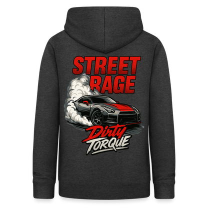 DirtyTorque Street Rage Hoodie Women - Anthrazit