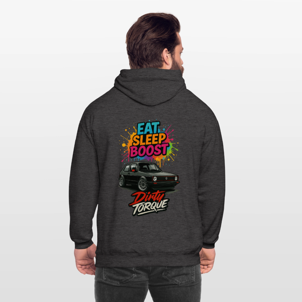 DirtyTorque Eat Sleep Boost Hoodie Unisex - Anthrazit