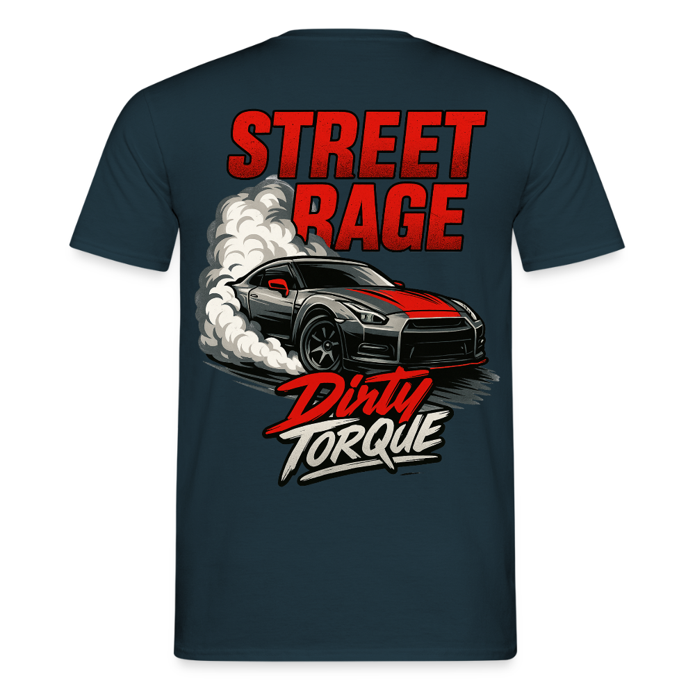 DirtyTorque Street Rage Tee Men - Navy