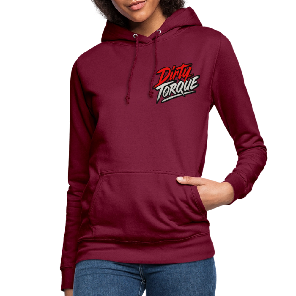 DirtyTorque No Boost No Fun Hoodie Women - Bordeaux