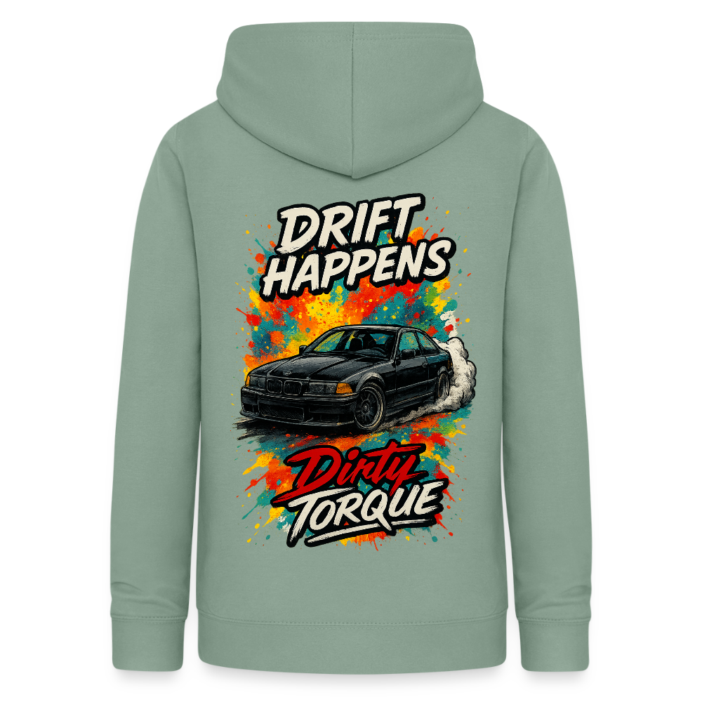 DirtyTorque E36 Drift Frauen Hoodie - Graugrün