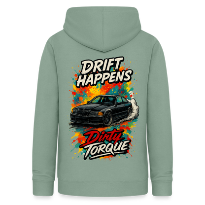 DirtyTorque E36 Drift Frauen Hoodie - Graugrün
