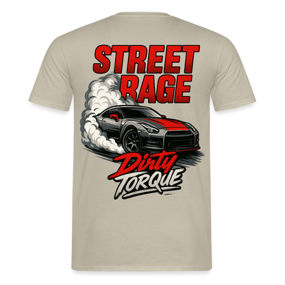 DirtyTorque Street Rage Tee Men - Sandbeige