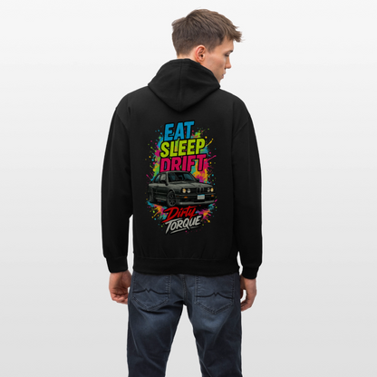DirtyTorque Eat Sleep Drift  Premium Hoodie Unisex - Schwarz/Gold