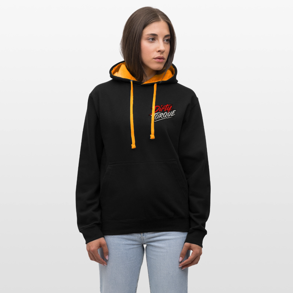 DirtyTorque Daily  Premium Hoodie Unisex - Schwarz/Gold