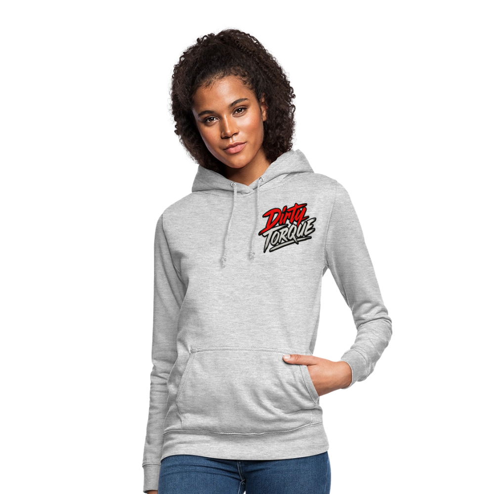DirtyTorque Leakin' Hoodie Women - Hellgrau meliert