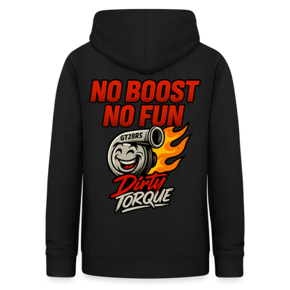 DirtyTorque No Boost No Fun Hoodie Women - Schwarz