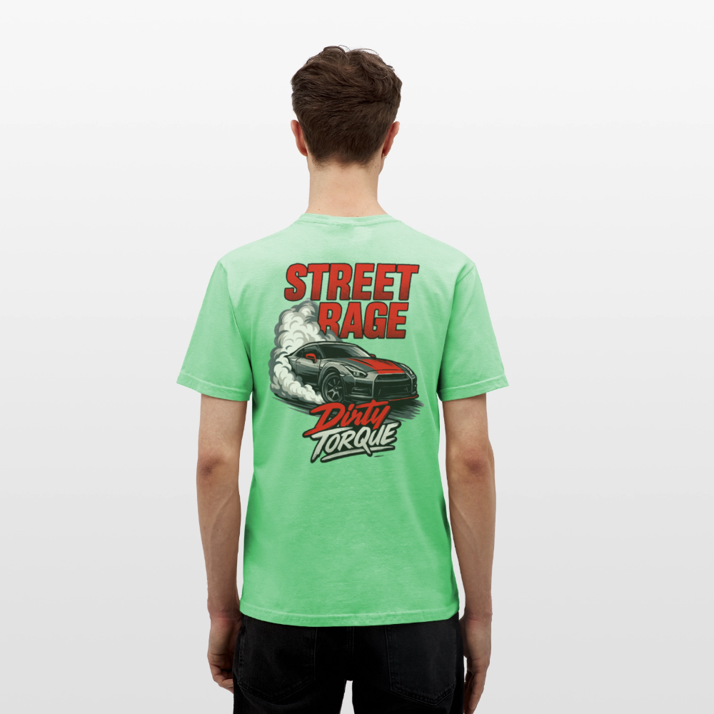 DirtyTorque Street Rage Tee Men - Mintgrün
