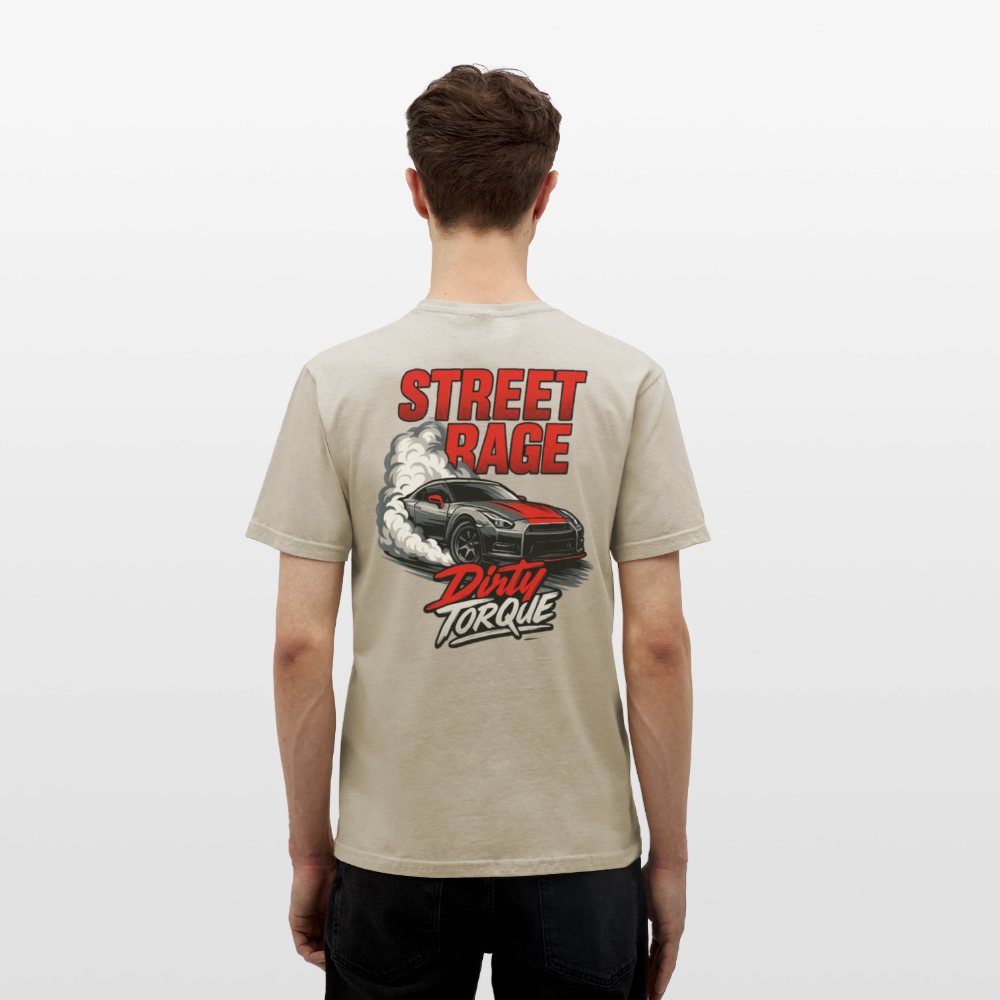 DirtyTorque Street Rage Tee Men - Sandbeige