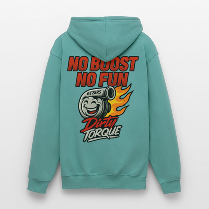 DirtyTorque No Boost No Fun Hoodie Unisex - Pastelltürkis