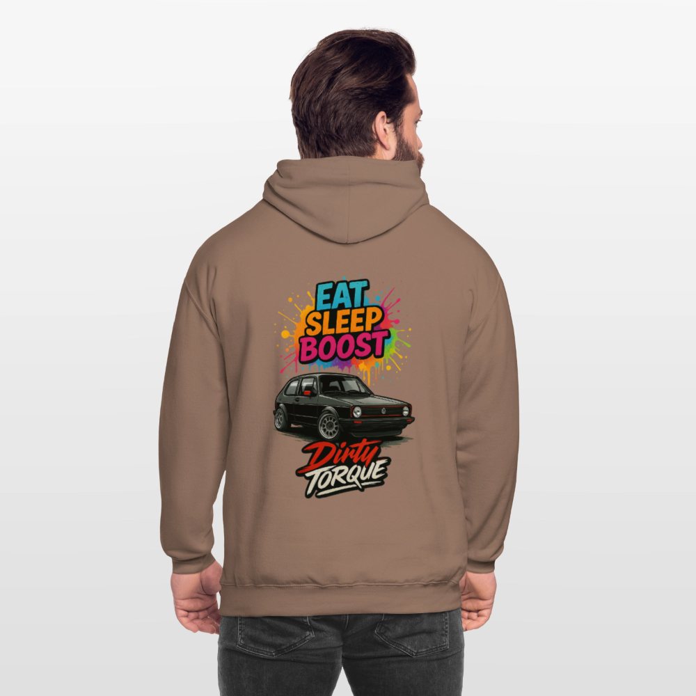 DirtyTorque Eat Sleep Boost Hoodie Unisex - Mokka