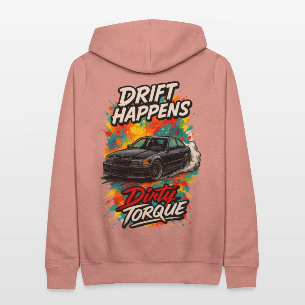 DirtyTorque E36 Drift Frauen Hoodie - Altrosa
