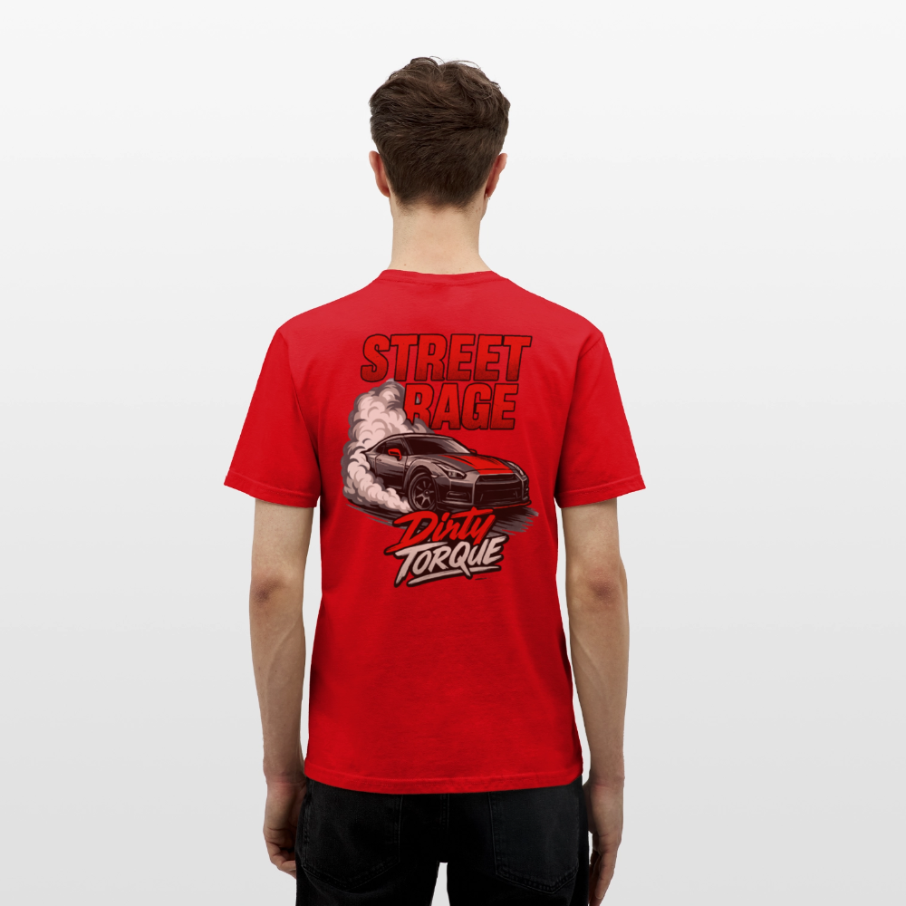 DirtyTorque Street Rage Tee Men - Rot