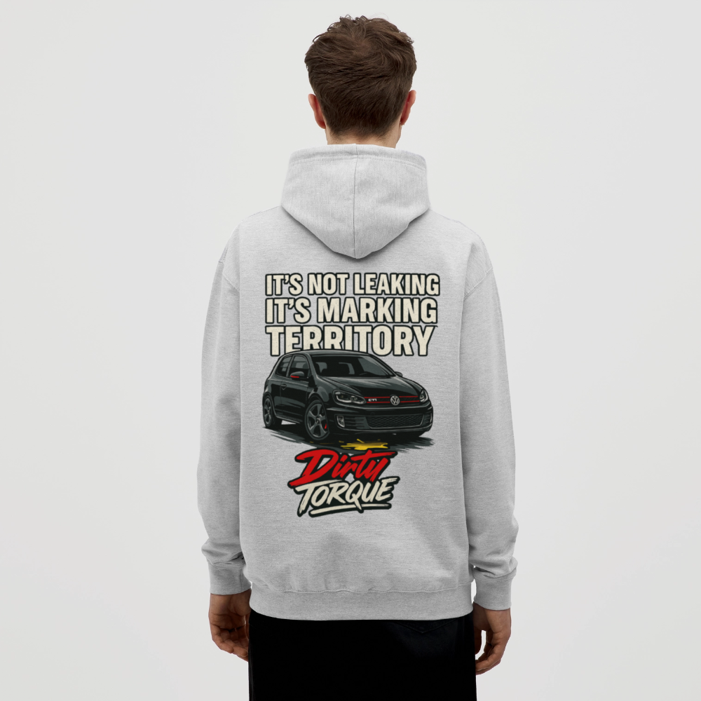 DirtyTorque Leakin' Hoodie Unisex - Hellgrau meliert