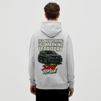 DirtyTorque Leakin' Hoodie Unisex - Hellgrau meliert