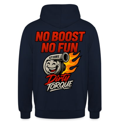 DirtyTorque No Boost No Fun Hoodie Unisex - Navy